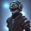 Placeholder: cyberpunk honey badger
