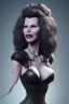 Placeholder: Kim Basinger as evil queen in black leather, busty, cleavage, curvy, angry, happy, stern look. character design by cory loftis, fenghua zhong, ryohei hase, ismail inceoglu and ruan jia. unreal engine 5, artistic lighting, highly detailed, photorealistic, fantasy