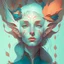 Placeholder: dream portrait of female elf by james jean