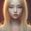 Placeholder: Beautiful chinese girl, blonde Hair, green Eyes, , wearing a pink typical clothes, Room, masterpiece, expert, insanely detailed, 8k resolution, cute big circular reflective eyes, cinematic smooth, intricate detail , soft smooth lighting, soft pastel colors, Eyes slightly Glowing, sevilla spain.