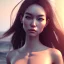 Placeholder: Asian women on the beach hot day atmospheric, realistic, unreal engine, lighting, octane render, perfect face, lips full