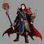 Placeholder: [art for wii No More Heroes style with thick lines] Last of the Dragon-Blooded kings, Uther rose as a Romano-British warlord during the age of collapse. He bore the standard of the red dragon—symbol of fire, war, and conquest—and ruled with iron will and brutal charisma. Desperate to secure his legacy, he bargained with Merlin for power, deceived Igraine, and sired a son in secret: Arthur. Though mighty in battle, Uther’s pride and ambition fractured the realm, leaving be