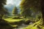 Placeholder: the shire, scenery landscape, lord of the rings, higly-detailed symmetric faces, highly detailed, perfect lighting, perfect composition, 4 k, artgerm, derek zabrocki, greg rutkowski