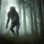 Placeholder: fantasy art, Photorealistic, 8k, Demon, sasquatch, forest