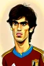 Placeholder: Kaka Brazilian football player cartoon 2d