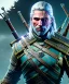 Placeholder: The Witcher Geralt of rivia, full body, dramatic lighting, hyper realistic, unreal engine 5