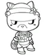 Placeholder: outline art for real Boba Hello Kitty coloring page, Japanese manga style, cartoon style, cute face, white background sketch style, full body is a must, only use outline, clean line art, no shadow, bold outline