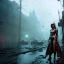 Placeholder: Pretty ciborg woman, portrait, rain, fog, white and gold dress, studio scene, blue light, red lights, hoodie, feathers, cyberpunk style, leather, vibrant color, highly detailed, art stations, concept art, smooth, unreal engine 5, god rays, ray tracing, RTX, lumen lighting, ultra detail, volumetric lighting, 3d, finely drawn, high definition, high resolution, neon background.