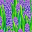 Placeholder: a highly detailed oil painting of a Hyacinth seamless pattern