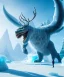 Placeholder: A giant creature frozen in ice ,midjourney style, 8k, photorealistic, cinematic lighting, dramatic, atmosphereric,