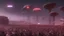 Placeholder: a crowd enjoys watching our alien overlords attack major cities