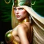 Placeholder: portrait 'beautiful Sexy large breasts Blonde Sif',long hair,horned helmet, celtic tattoed,crystal clear green eyes,painting by gaston bussiere, greg rutkowski, yoji shinkawa, yoshitaka amano, tsutomu nihei, donato giancola, tim hildebrandt, oil on canvas, cinematic composition, extreme detail,fit full head inside picture,32k