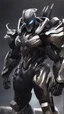 Placeholder: a close up of a Mega Giant in a venom suit, venomized, goth cybersuit, anime mech armor, overwatch character concept art, cyber skeleton, cyber japan armor, cyber fight armor, cyberpunk venom , hard surface character pinterest, reaper from overwatch, black heavy armor, mecha anthropomorphic penguin, mecha suit, venom mecha, muscular! cyberpunk