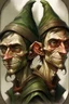 Placeholder: an elf, two-faced