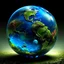 Placeholder: earth. glass
