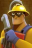 Placeholder: Team Fortress 2 engineer holding golden wrench