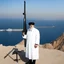 Placeholder: the Grand Ayatollah Ali Khamenei has the biggest gun over the strait of Ormuz (A Better Tomorrow, The Killer, Hard-Boiled)