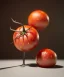 Placeholder: wet tomato, white background, eye level view, long shot view, photo studio, white background, realistic image, smooth, unreal engine 5, ray tracing, RTX, lumen lighting, ultra detail, volumetric lighting.