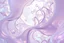 Placeholder: A soft, dreamy generative-art scene featuring complex hypnotic fractal structures evolving through fluid organic and geometric forms. Smooth translucent iridescent glass surfaces contain internal light and delicate bubbles, set agai
