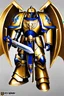 Placeholder: warhammer, space marine, lost legion, dragon legion, dragon warrior, fan art, dragon armor, dragon helmet, golden armor, armor with scale, second legion emblem, helmet details, bolter.jpeg