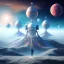 Placeholder: journey in space with electronic fusion