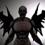 Placeholder: demonlike humanoid with batlike wings clawed hands and huge muscles