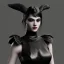 Placeholder: black sorrow swan , sin city demon style with wings