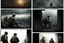 Placeholder: Masterpiece1:5)(Fineart), (award-winning:1.5), highest quality, (ultra realism:1.5) war journalism(,(by Tim Page and Hoorst Faas:1.5))(photorealistic:1.8),RAW pictures (Eastern Ukraine:(panel one:the moment after a battle ends, horrors of war, wounded men),(2nd panel, cinematic shot of men sitting in trench with 1000 yard stare (focus on their eyes:1.5)),(the third panel shows troops tired but hyper alert), (the fourth panel shows the sky is filled with incessant, fire and smoke,)