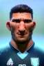 Placeholder: Realistic correa Argentina soccer player Portrait, mid shot view, epic, god lights, concept art, art station, 3d, photo studio, blue clean background, unreal engine 5, ray tracing, RTX, lumen lighting, ultra detail, volumetric lighting.