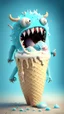 Placeholder: Ice cream monster