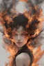 Placeholder: "A captivating digital art piece portraying a woman with burning edges, creating a surreal and mesmerizing visual experience, (captivating digital art portraying woman with burning edges:1.4), (surreal and mesmerizing visual experience:1.5), (captivating and fiery ambiance:1.3)