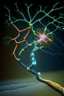 Placeholder: dna attempting to leave the neuron through the axon hillock