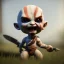 Placeholder: Cute baby video game god of war krotos, axe, mytology, 8k resulation unreal engine 5