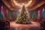 Placeholder: Christmas, a festive hall, a fir tree decorated with antique toys, a theater hall in a small cozy theater, the spirits of theater and love for art dance around the fir tree, a lot of light, a good holiday atmosphere, a fantastic film.