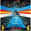 Placeholder: Bonkers Zero Sorrow, One Slip Momentary Lapse of Reason, Pink Floyd movie poster, by Gerald Scarfe and Grayson Perry, unbalanced composition, acid wash mind-bending illustration; asymmetric, dark shines spectrum spectre, surreal, fantastical, complex contrast, dynamic, profound