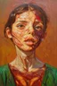 Placeholder: The wound is the place life enters you; Surrealistic Post-Impressionism