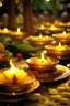 Placeholder: Thailand, SONGKRAN, festival, candle, Cassia fistula, golden, joyful