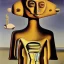 Placeholder: lonely android in slavador dali painting