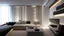 Placeholder: Stylish interior of modern living room with light wall By Pixel-