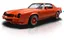 Placeholder: Fotorealistisch 1980 Chevrolet Camaro Z28 brandneu orange