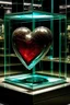 Placeholder: heart in glass showcase