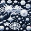 Placeholder: 200 White Scifi Elements Pack
