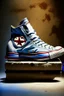 Placeholder: A converse sneaker, superman all over sneaker