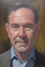 Placeholder: Jimbo Sassafras facial portrait - oil painting by Stew Beefy