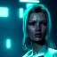 Placeholder: young kate moss, sweet blonde replicant woman, blade runner style, rain, fog, neon ambient, gradient color, clean skin, circuits, latex coat, cyber punk, neon, tubes, portrait, studio photo, unreal engine 5, smooth color, 16 bit, god lights, ray tracing, RTX, lumen lighting, ultra deatail, volumetric lighting, 3d, finely drawn, hd.