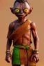 Placeholder: smeagol in Kente cloth, cinematic, zulu, ghana colours, african pattern, 8k quality