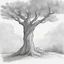 Placeholder: Tree sketch