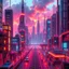 Placeholder: create a nice cool background for my account the image must show Worlds Non Existed and Reality and Reimagined , future modern city and future modern industry ,vibrant metallic colors .1:1 ratio. no text should displayed