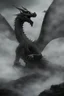 Placeholder: Dragon lurking in the mist