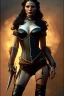 Placeholder: milf, warrior, black long hair, leather corset, night, 8k resolution, high-quality, fine-detail, intricate, fantasy art, detailed matte, volumetric lighting, illustration, 3D octane render, brian froud, howard lyon, selina french, anna dittmann, annie stokes, lisa parker, greg rutowski